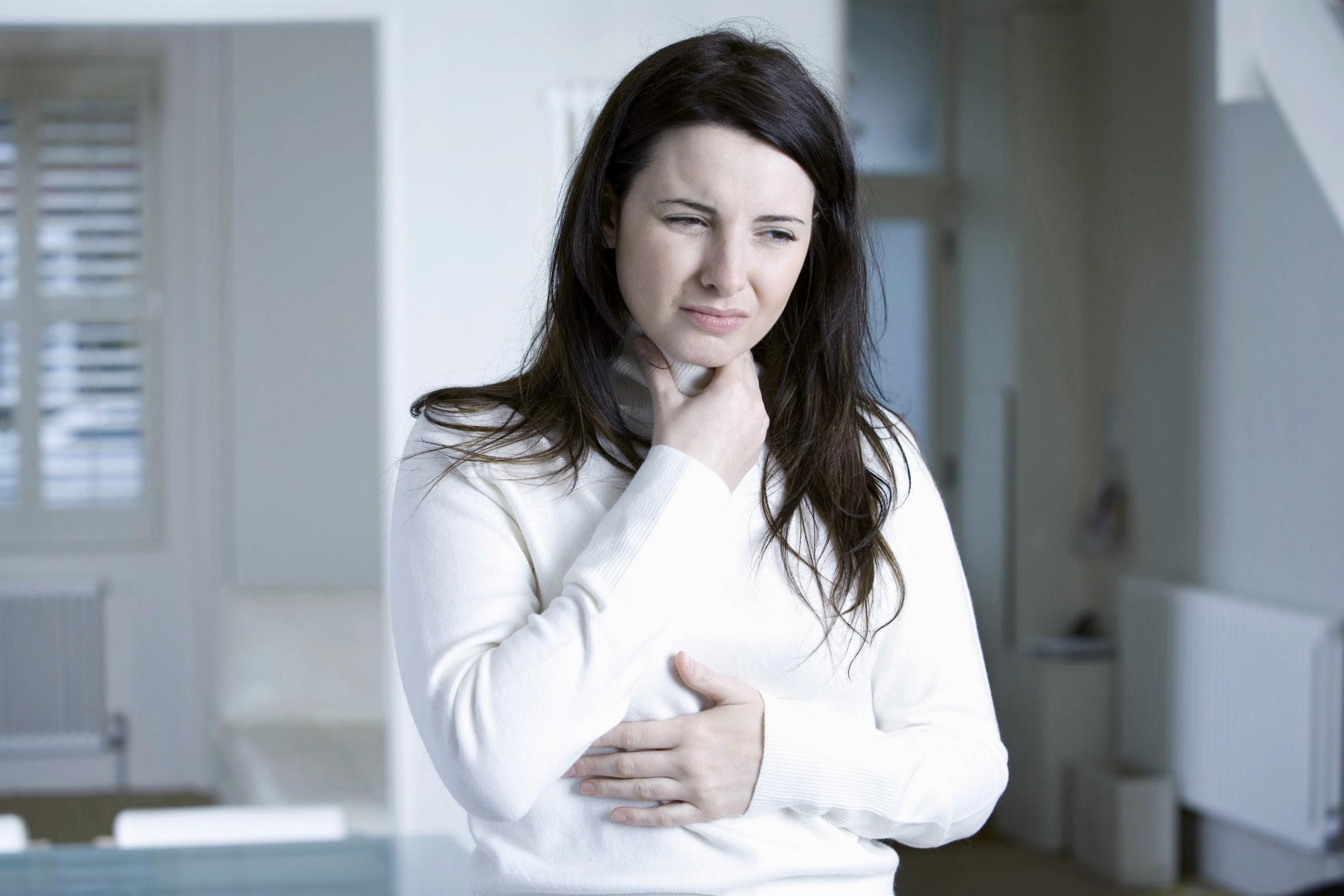 Что можно беременным при боли в горле?